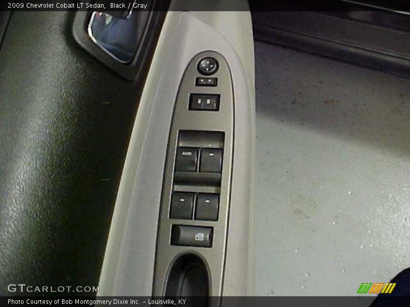 Black / Gray 2009 Chevrolet Cobalt LT Sedan
