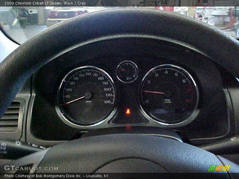 Black / Gray 2009 Chevrolet Cobalt LT Sedan