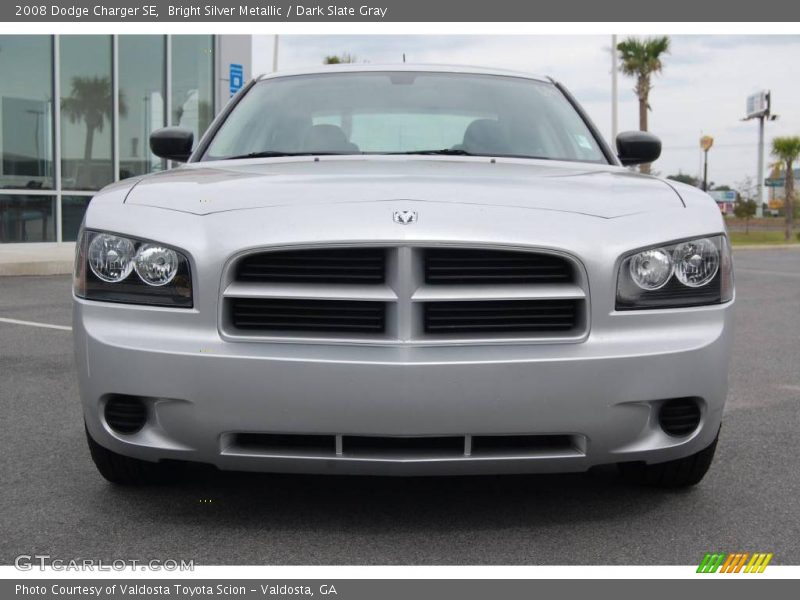 Bright Silver Metallic / Dark Slate Gray 2008 Dodge Charger SE