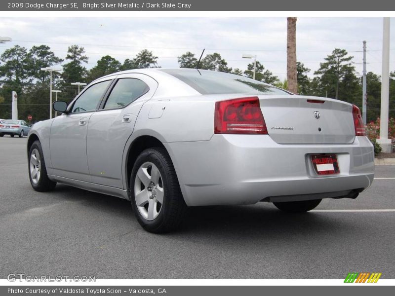 Bright Silver Metallic / Dark Slate Gray 2008 Dodge Charger SE