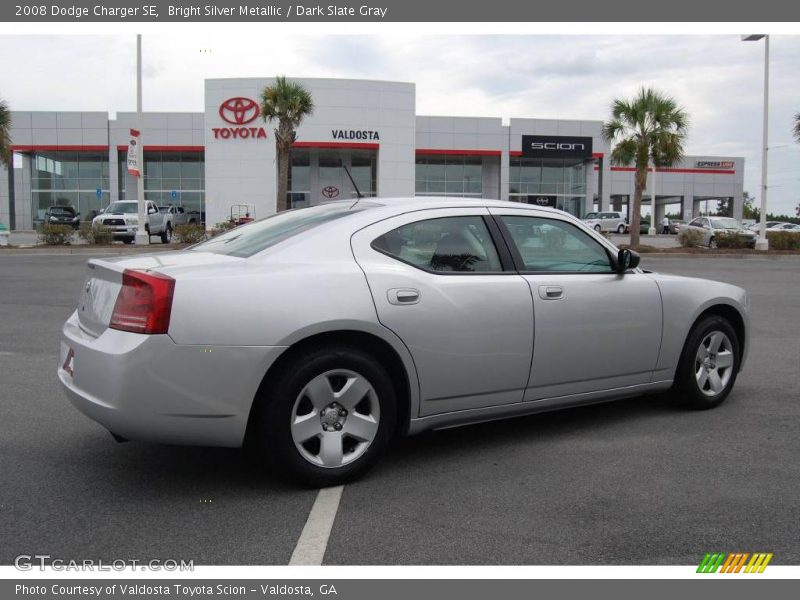 Bright Silver Metallic / Dark Slate Gray 2008 Dodge Charger SE