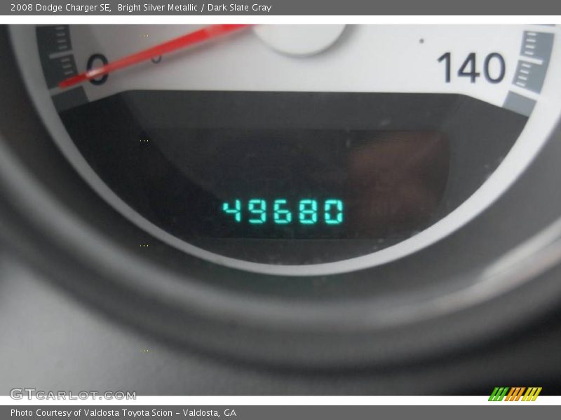 Bright Silver Metallic / Dark Slate Gray 2008 Dodge Charger SE