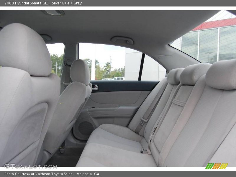 Silver Blue / Gray 2008 Hyundai Sonata GLS