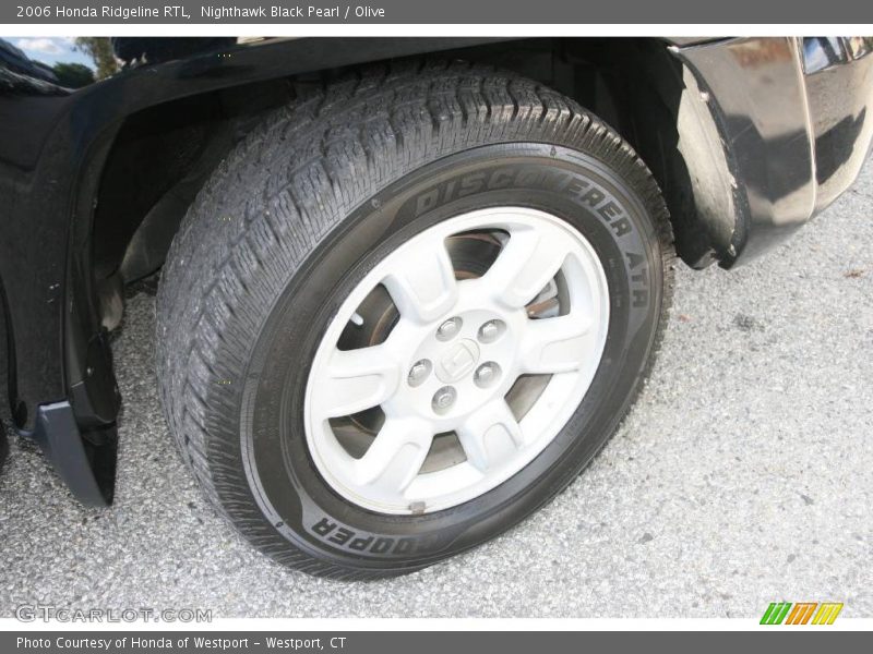 Nighthawk Black Pearl / Olive 2006 Honda Ridgeline RTL