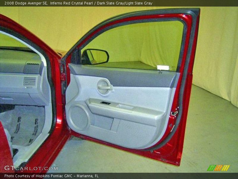 Inferno Red Crystal Pearl / Dark Slate Gray/Light Slate Gray 2008 Dodge Avenger SE