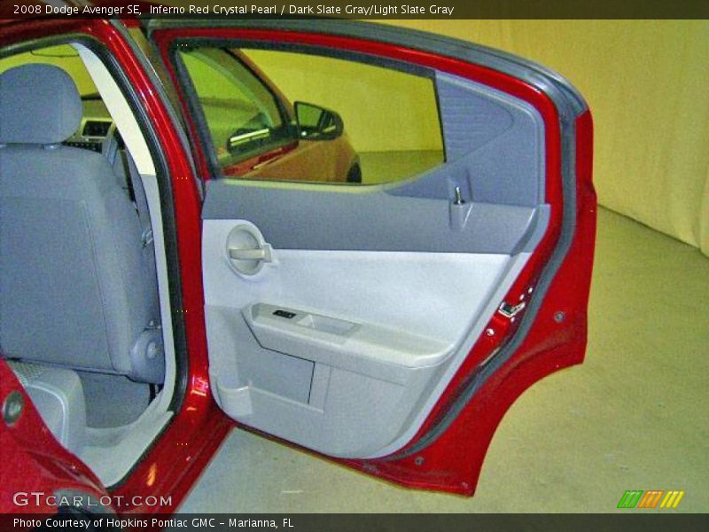 Inferno Red Crystal Pearl / Dark Slate Gray/Light Slate Gray 2008 Dodge Avenger SE