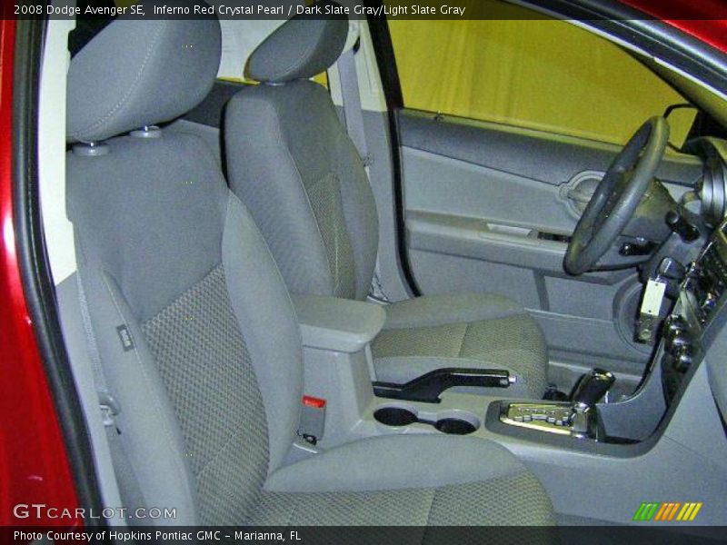 Inferno Red Crystal Pearl / Dark Slate Gray/Light Slate Gray 2008 Dodge Avenger SE