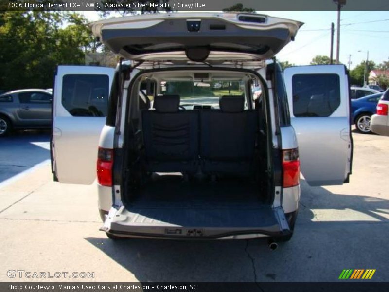 Alabaster Silver Metallic / Gray/Blue 2006 Honda Element EX-P AWD