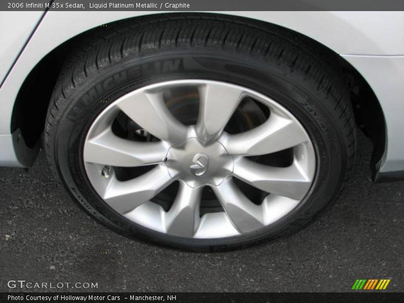 Liquid Platinum Metallic / Graphite 2006 Infiniti M 35x Sedan
