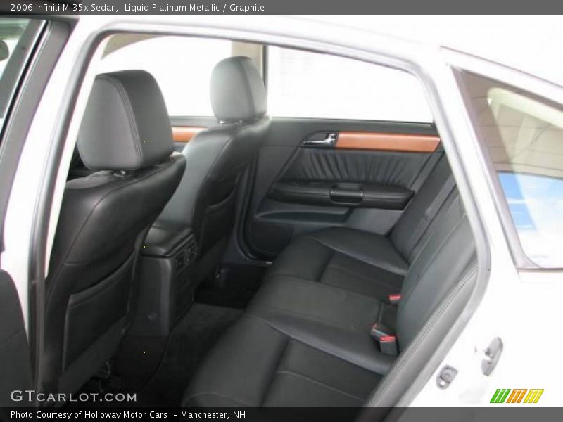 Liquid Platinum Metallic / Graphite 2006 Infiniti M 35x Sedan