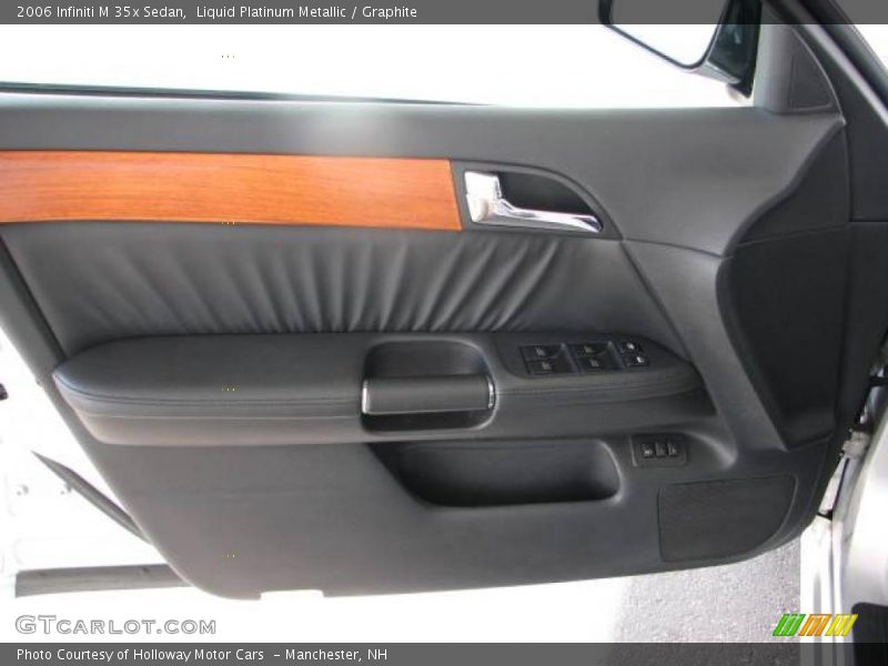 Liquid Platinum Metallic / Graphite 2006 Infiniti M 35x Sedan