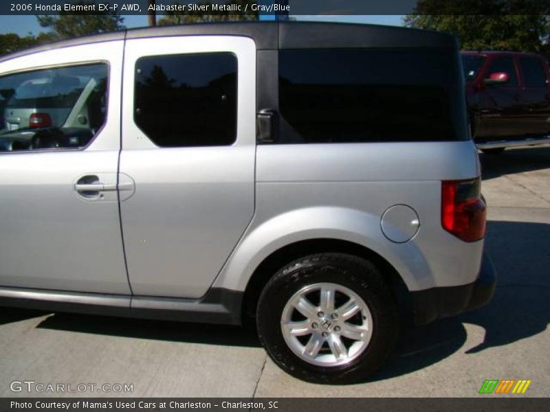 Alabaster Silver Metallic / Gray/Blue 2006 Honda Element EX-P AWD