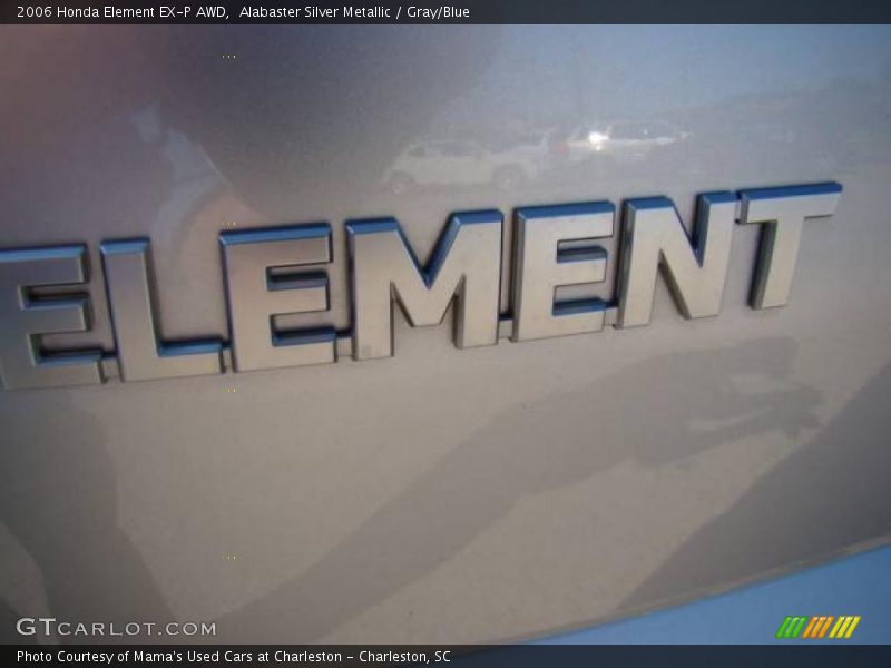 Alabaster Silver Metallic / Gray/Blue 2006 Honda Element EX-P AWD
