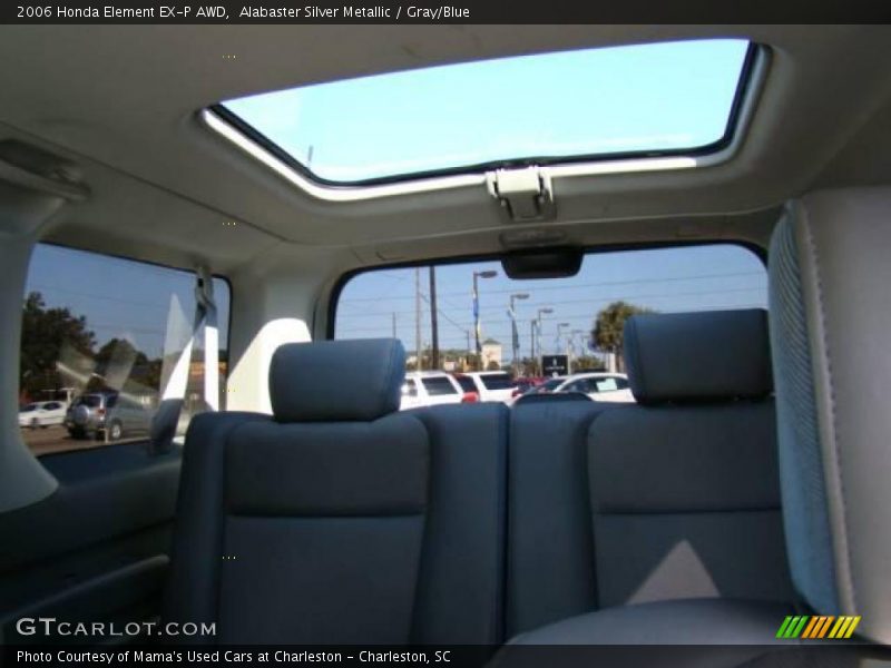 Alabaster Silver Metallic / Gray/Blue 2006 Honda Element EX-P AWD