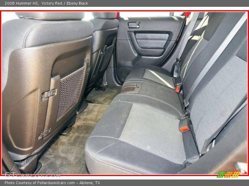 Victory Red / Ebony Black 2008 Hummer H3