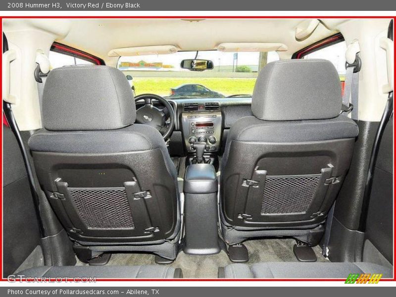 Victory Red / Ebony Black 2008 Hummer H3