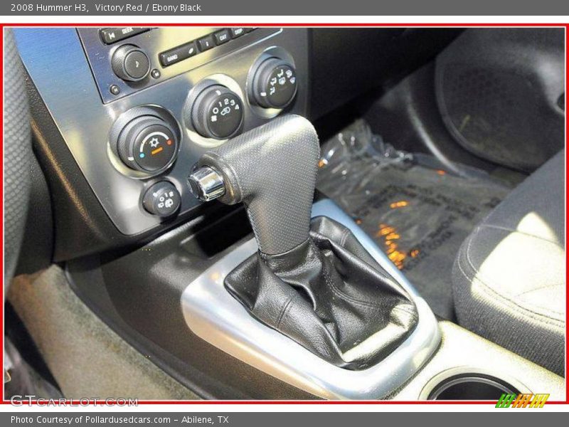 Victory Red / Ebony Black 2008 Hummer H3