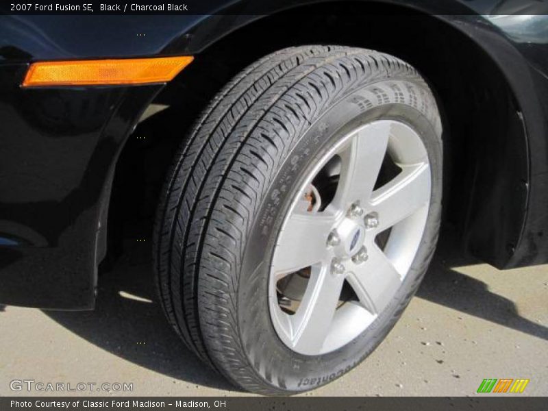 Black / Charcoal Black 2007 Ford Fusion SE