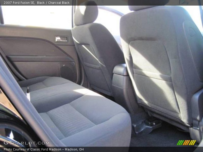 Black / Charcoal Black 2007 Ford Fusion SE