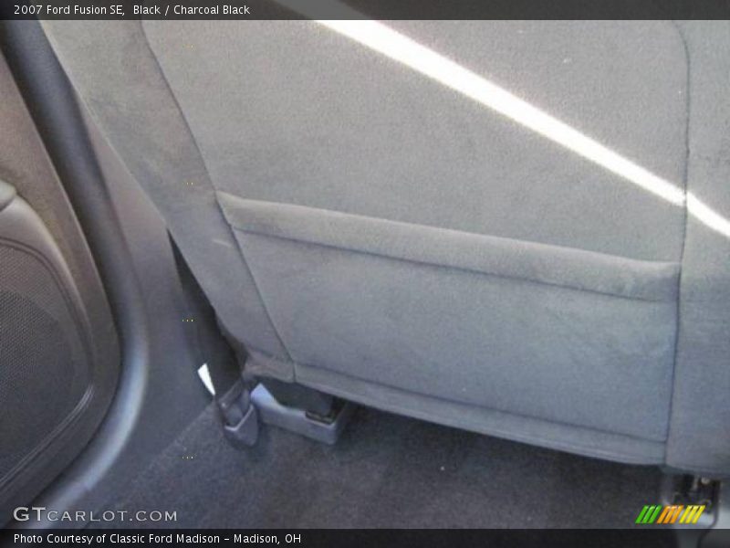 Black / Charcoal Black 2007 Ford Fusion SE