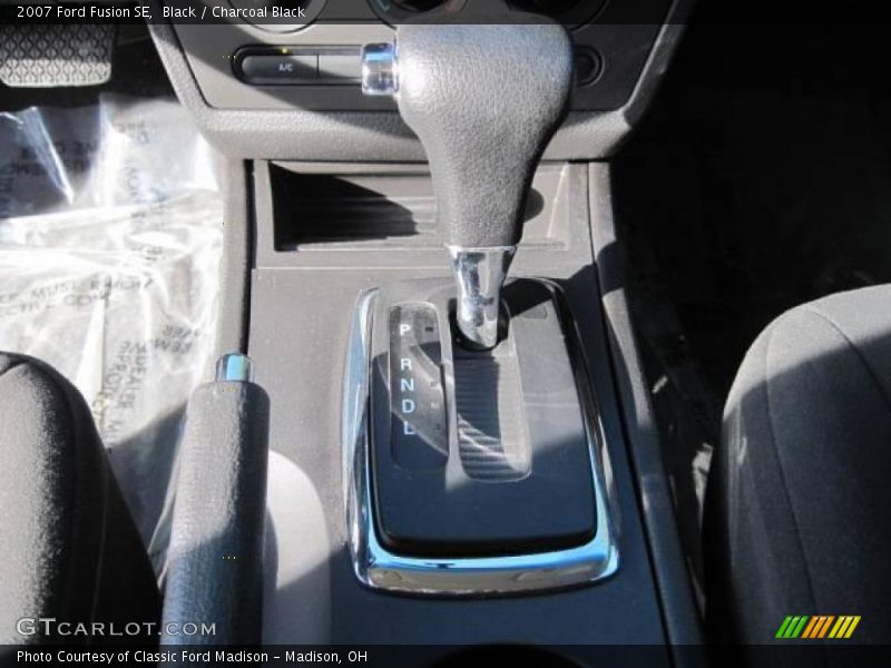 Black / Charcoal Black 2007 Ford Fusion SE