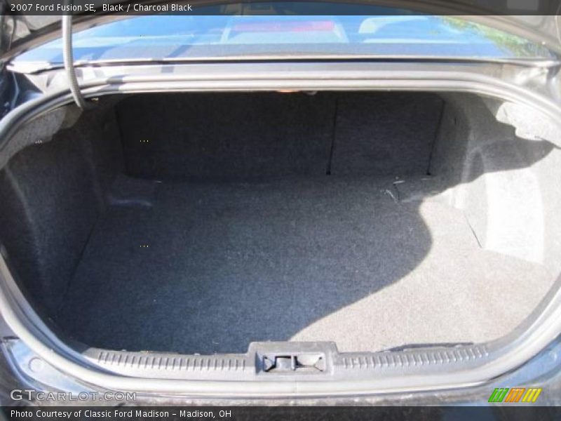 Black / Charcoal Black 2007 Ford Fusion SE