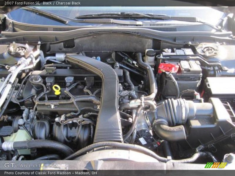 Black / Charcoal Black 2007 Ford Fusion SE
