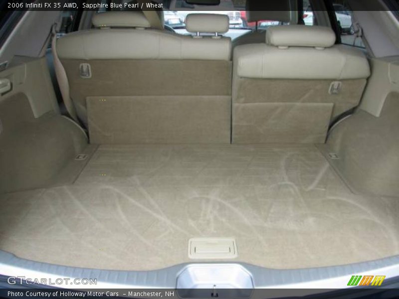 Sapphire Blue Pearl / Wheat 2006 Infiniti FX 35 AWD