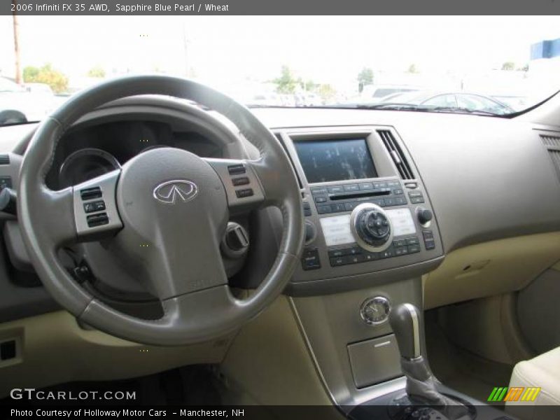 Sapphire Blue Pearl / Wheat 2006 Infiniti FX 35 AWD