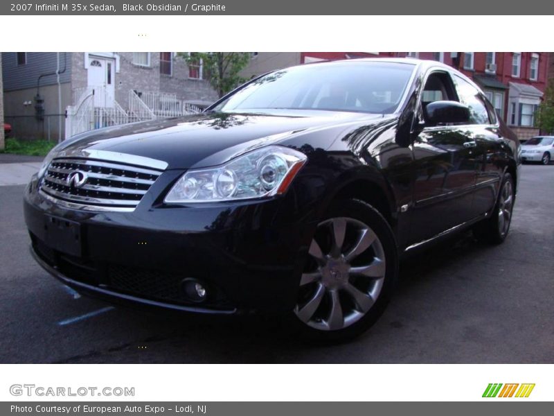 Black Obsidian / Graphite 2007 Infiniti M 35x Sedan