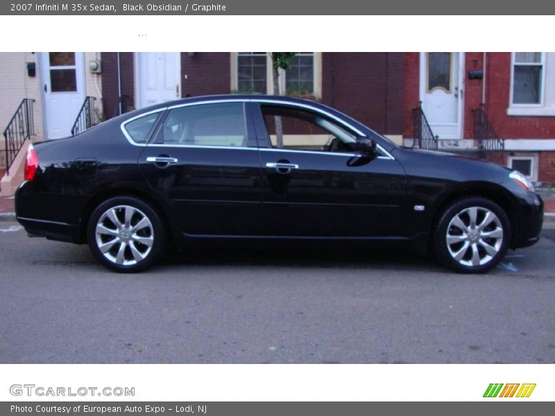 Black Obsidian / Graphite 2007 Infiniti M 35x Sedan