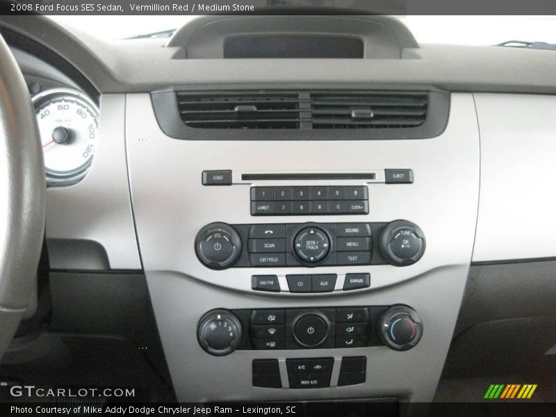 Vermillion Red / Medium Stone 2008 Ford Focus SES Sedan