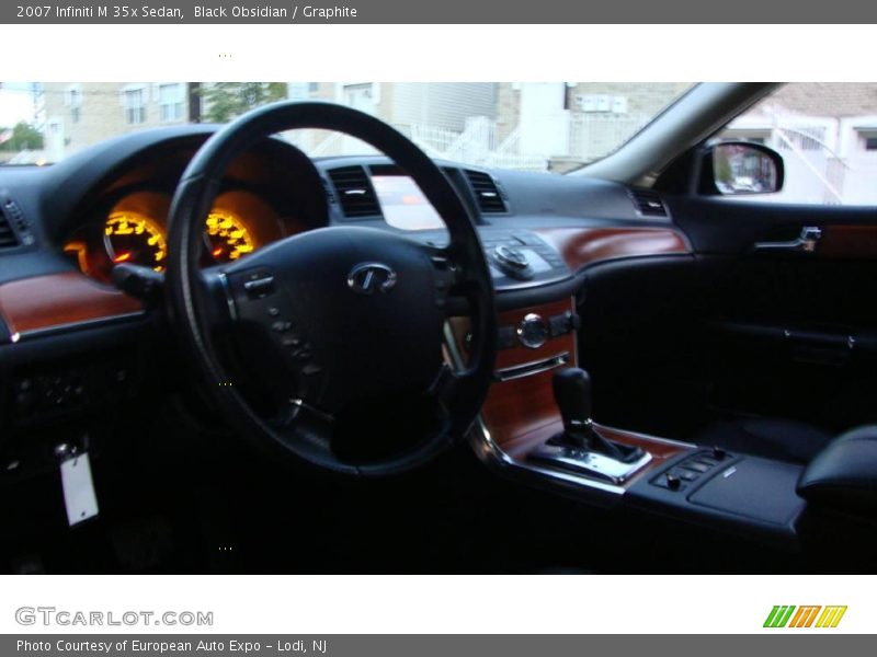 Black Obsidian / Graphite 2007 Infiniti M 35x Sedan