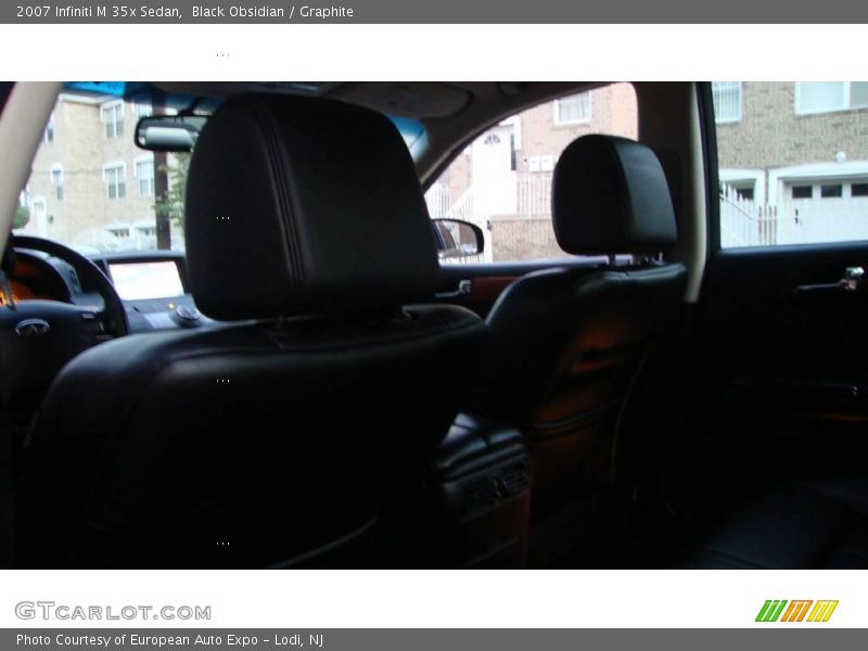 Black Obsidian / Graphite 2007 Infiniti M 35x Sedan