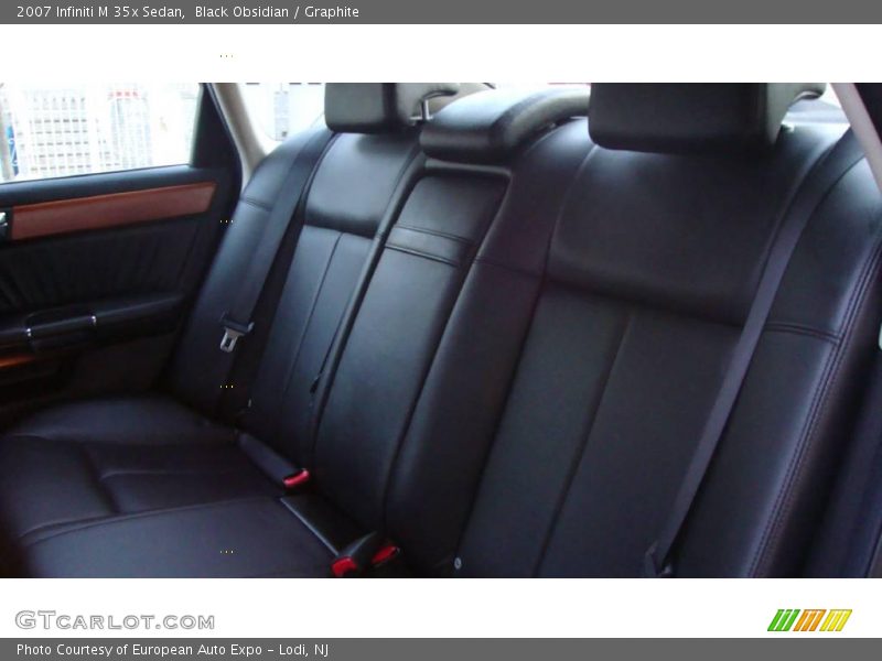 Black Obsidian / Graphite 2007 Infiniti M 35x Sedan