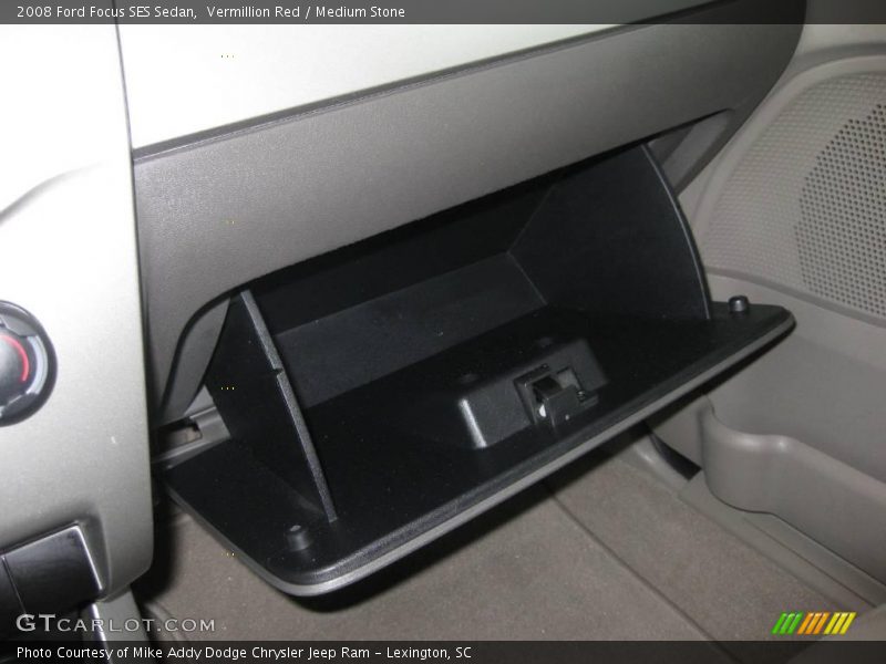 Vermillion Red / Medium Stone 2008 Ford Focus SES Sedan