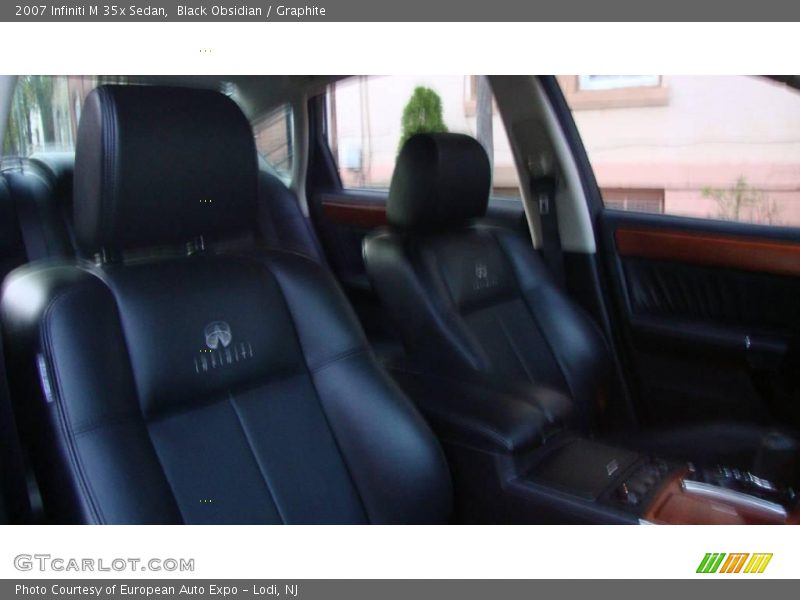 Black Obsidian / Graphite 2007 Infiniti M 35x Sedan