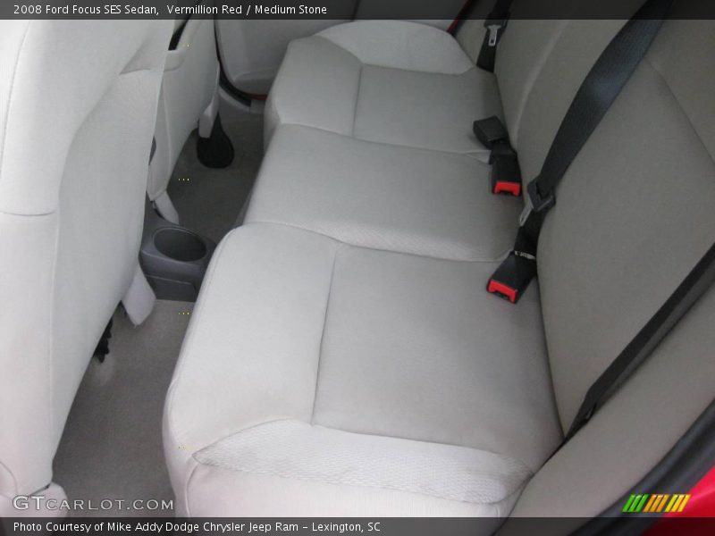 Vermillion Red / Medium Stone 2008 Ford Focus SES Sedan