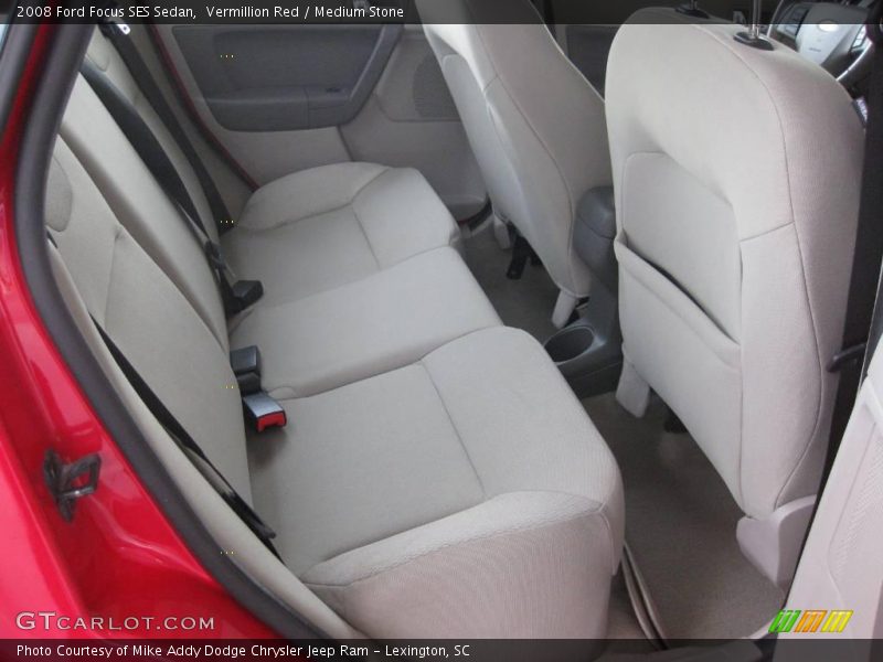 Vermillion Red / Medium Stone 2008 Ford Focus SES Sedan