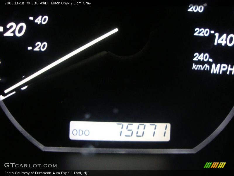 Black Onyx / Light Gray 2005 Lexus RX 330 AWD