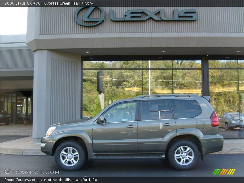 Cypress Green Pearl / Ivory 2006 Lexus GX 470