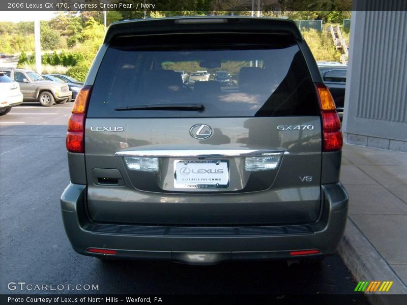 Cypress Green Pearl / Ivory 2006 Lexus GX 470