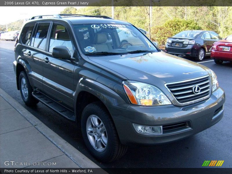 Cypress Green Pearl / Ivory 2006 Lexus GX 470