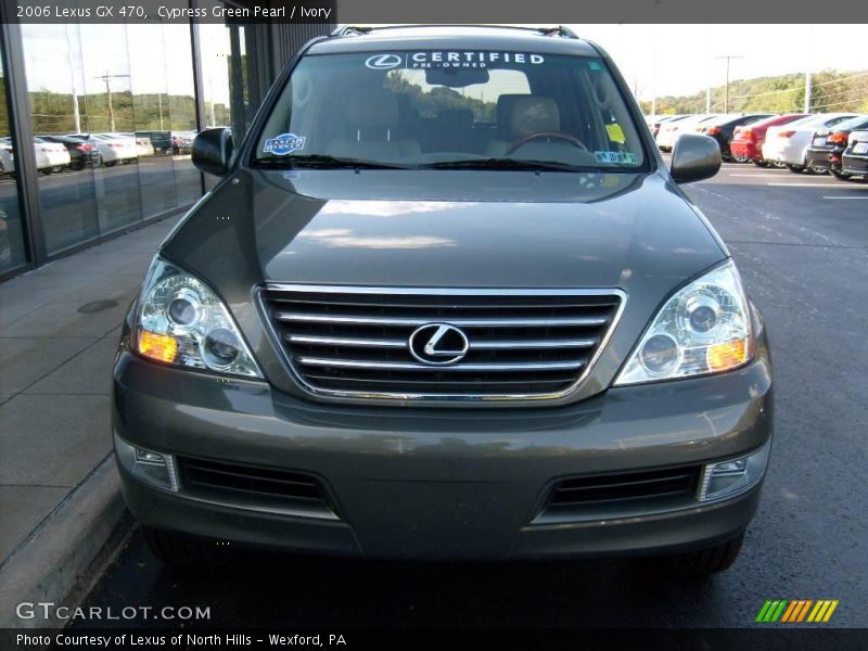 Cypress Green Pearl / Ivory 2006 Lexus GX 470