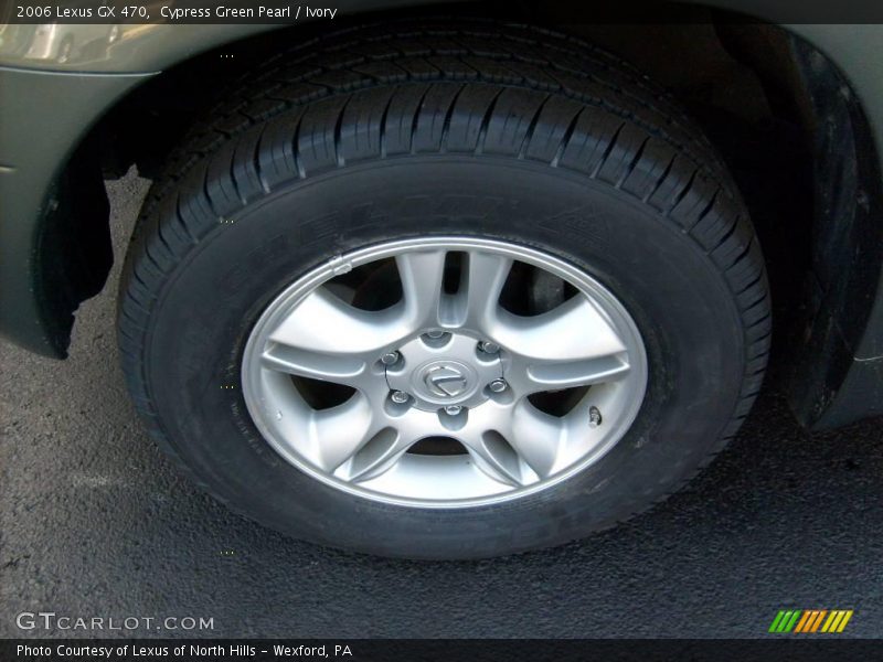 Cypress Green Pearl / Ivory 2006 Lexus GX 470
