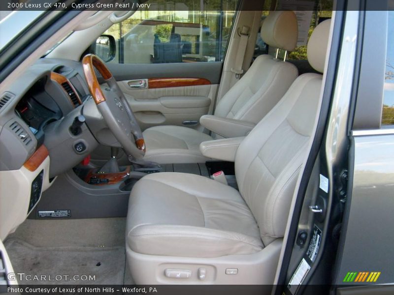 Cypress Green Pearl / Ivory 2006 Lexus GX 470