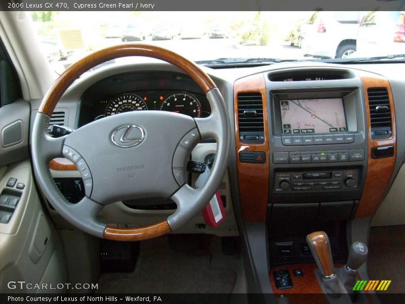 Cypress Green Pearl / Ivory 2006 Lexus GX 470