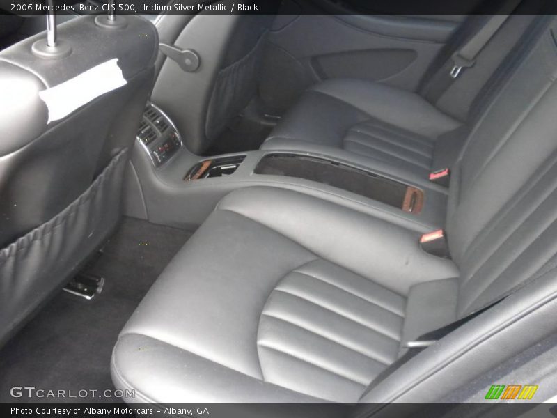 Iridium Silver Metallic / Black 2006 Mercedes-Benz CLS 500