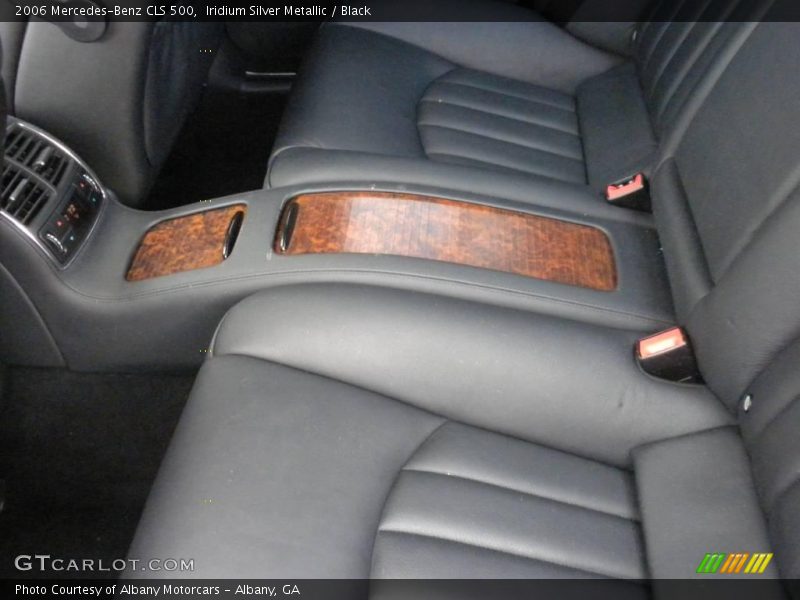 Iridium Silver Metallic / Black 2006 Mercedes-Benz CLS 500