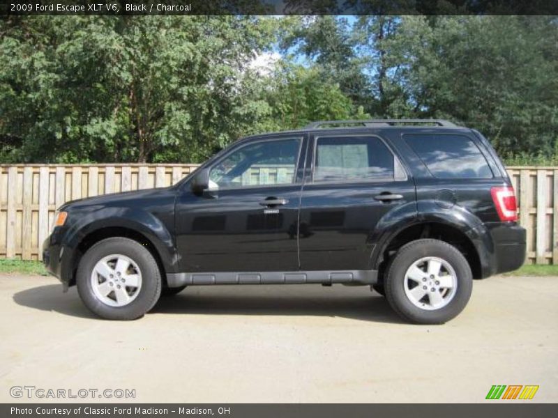 Black / Charcoal 2009 Ford Escape XLT V6